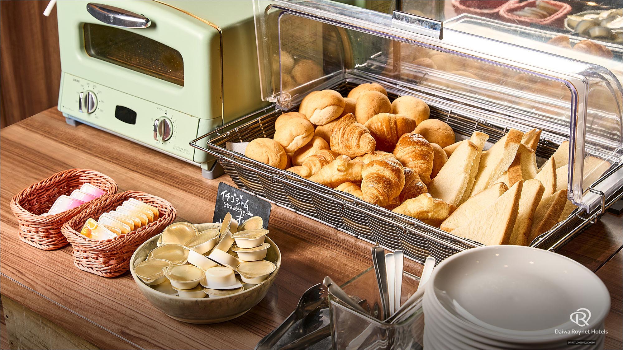 朝食ビュッフェ