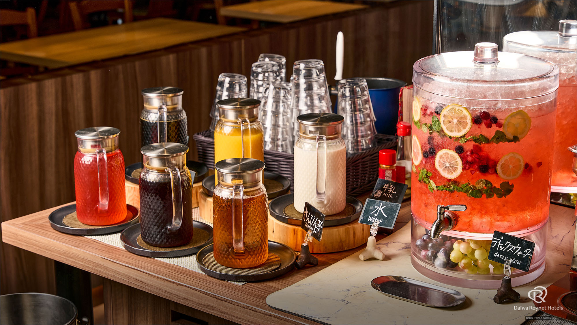 朝食ビュッフェ