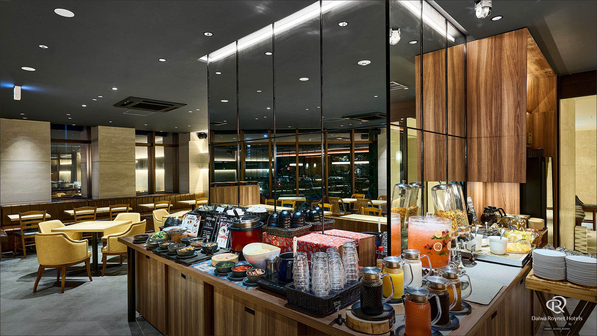 朝食ビュッフェ