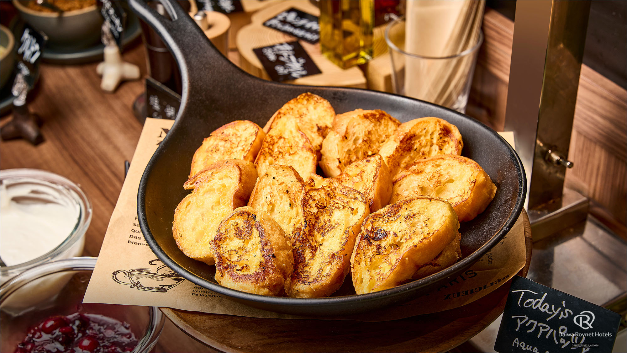 朝食ビュッフェ