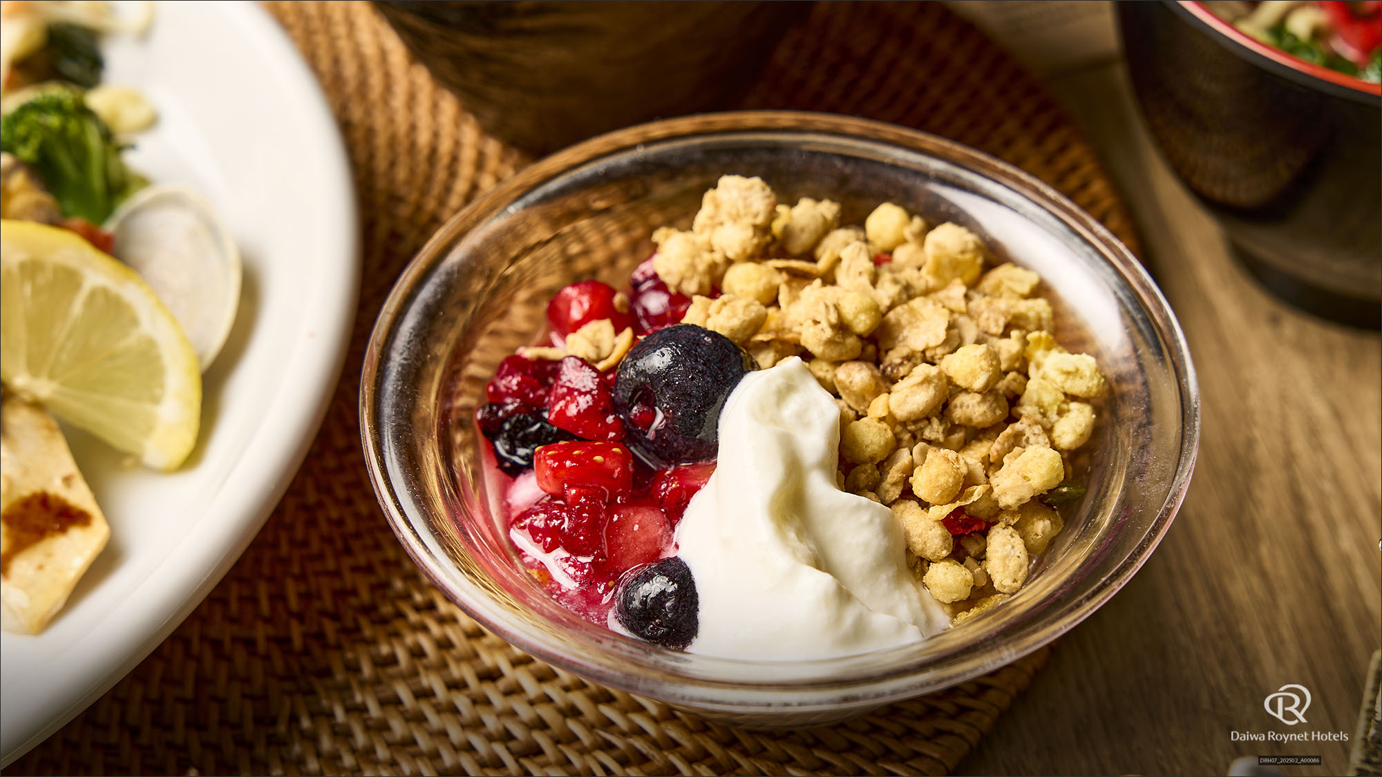 朝食ビュッフェ