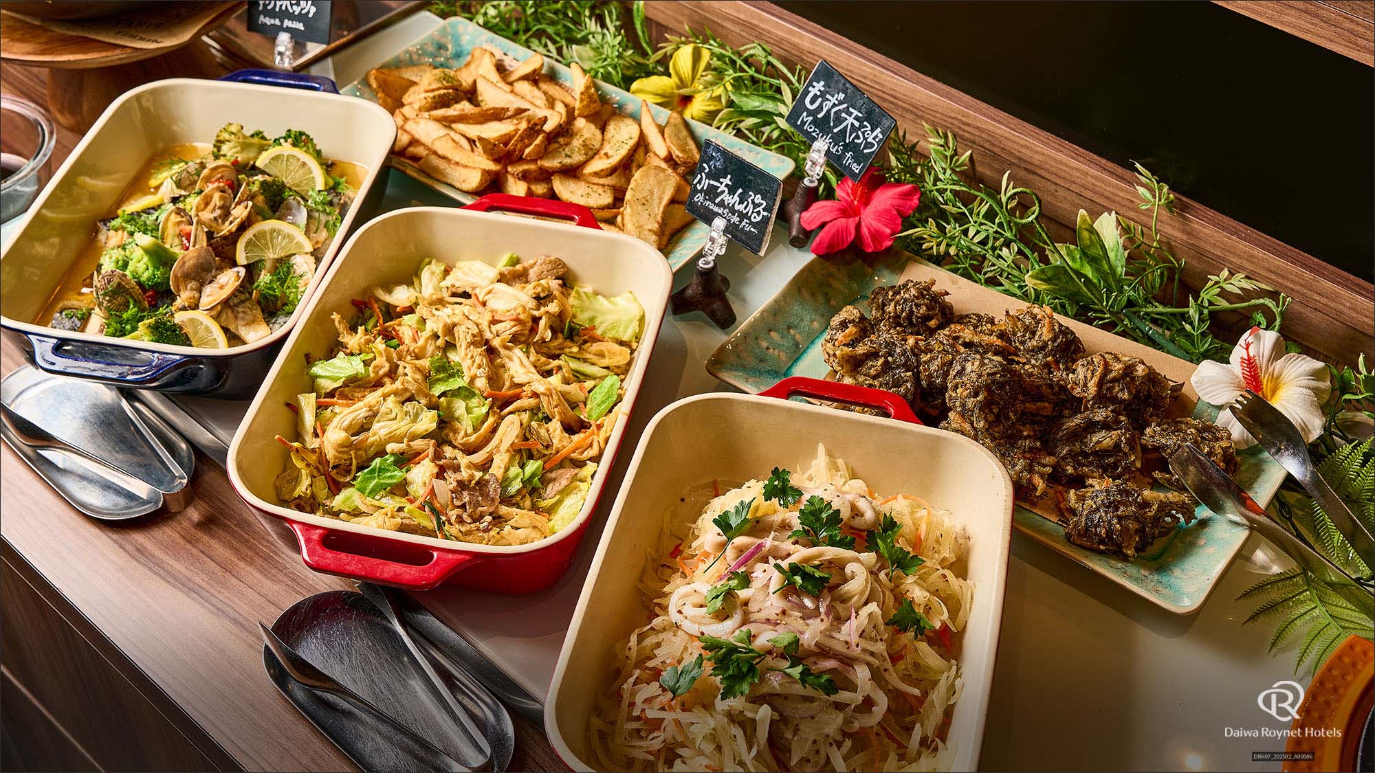 朝食ビュッフェ