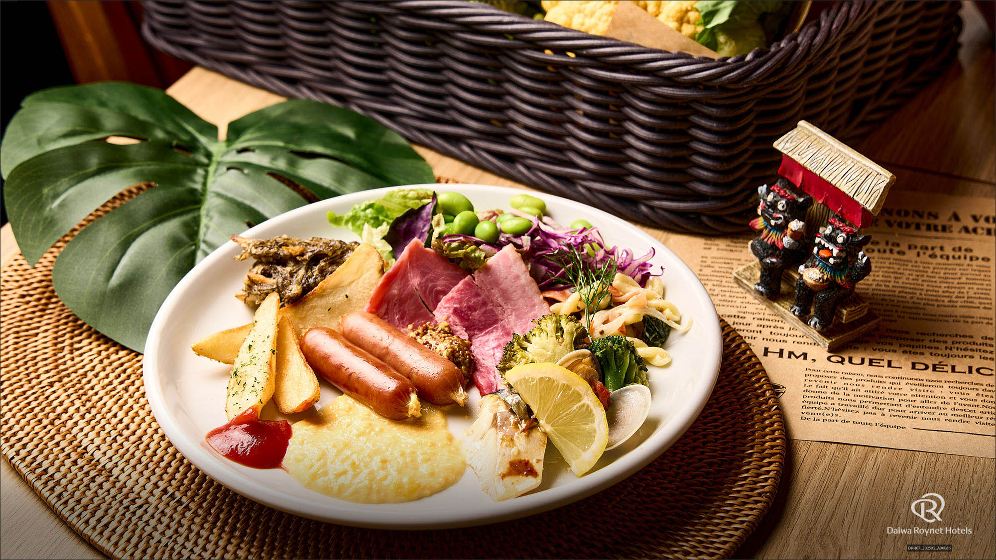 朝食ビュッフェ