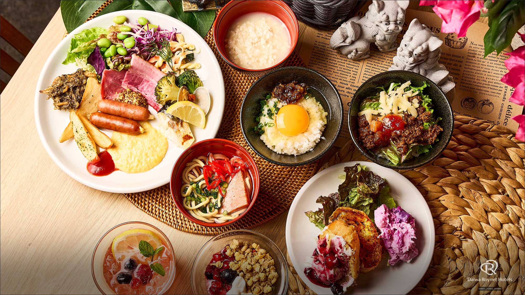 朝食ビュッフェ