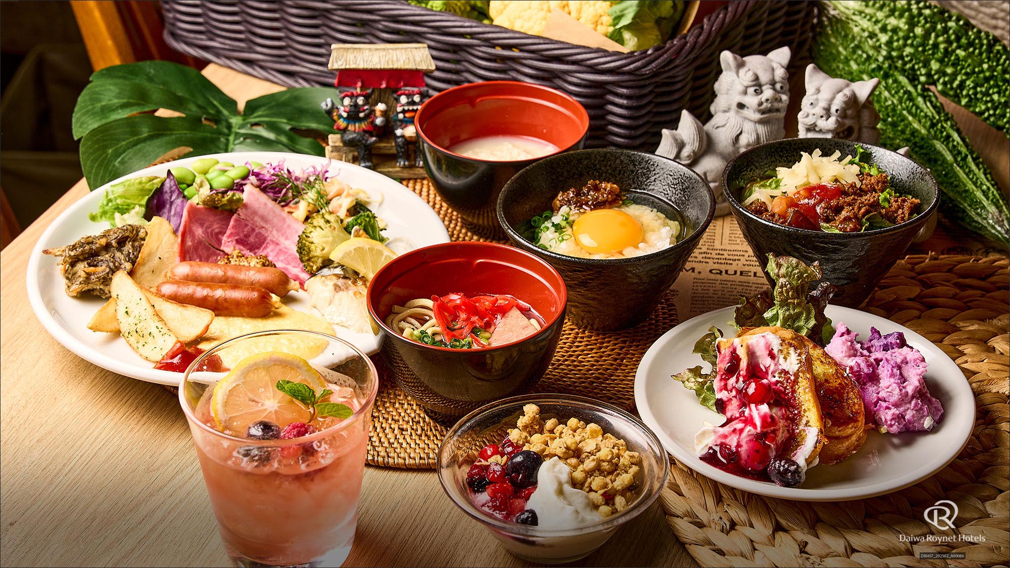 朝食ビュッフェ