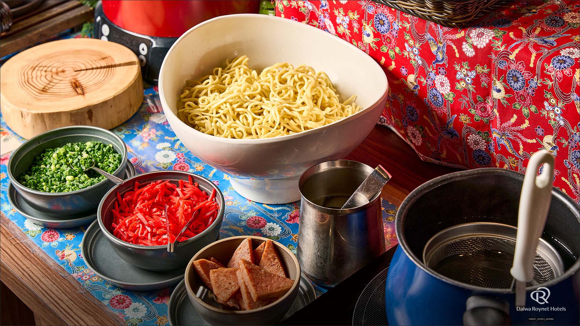 朝食ビュッフェ