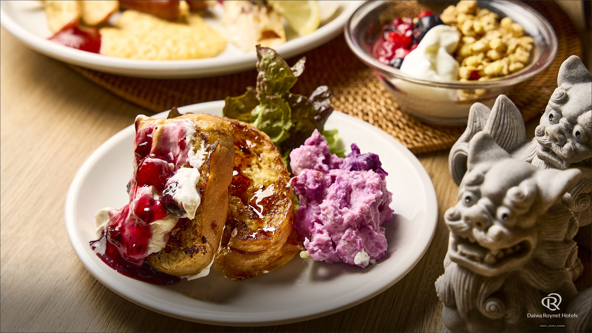 朝食ビュッフェ