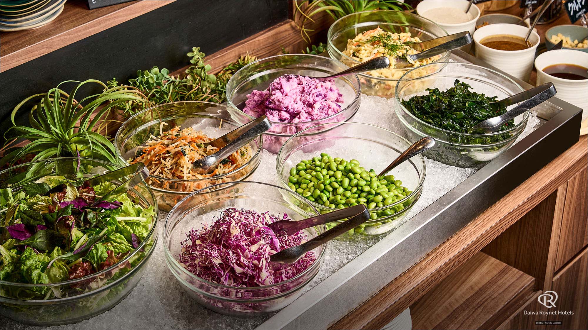 朝食ビュッフェ