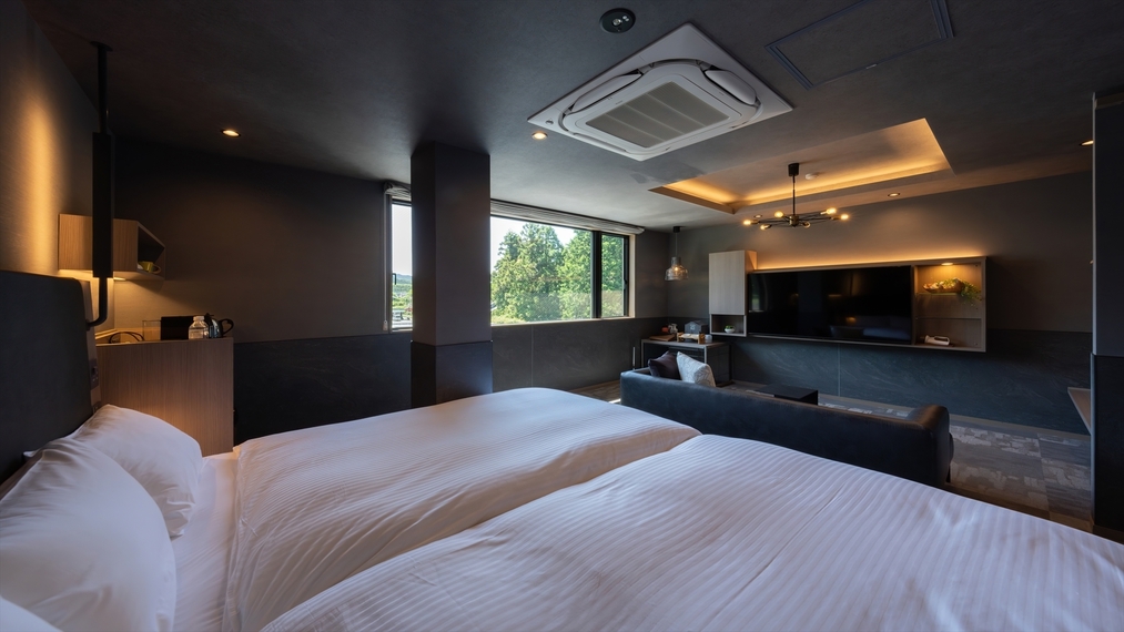 露天風呂付スイート ツインベッド