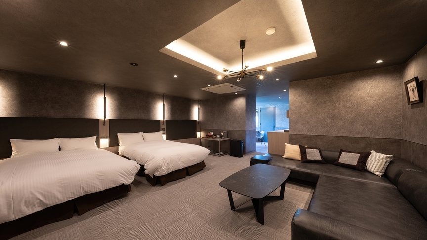 絶景露天風呂スイート客室 トリプルベッド