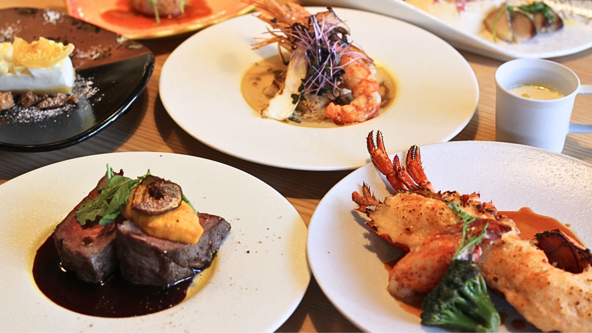 ＜二食付＞夜はオマール海老＆佐賀牛＆旬の海鮮付『スペシャルフレンチ』＆温泉湯豆腐付朝食ビュッフェ