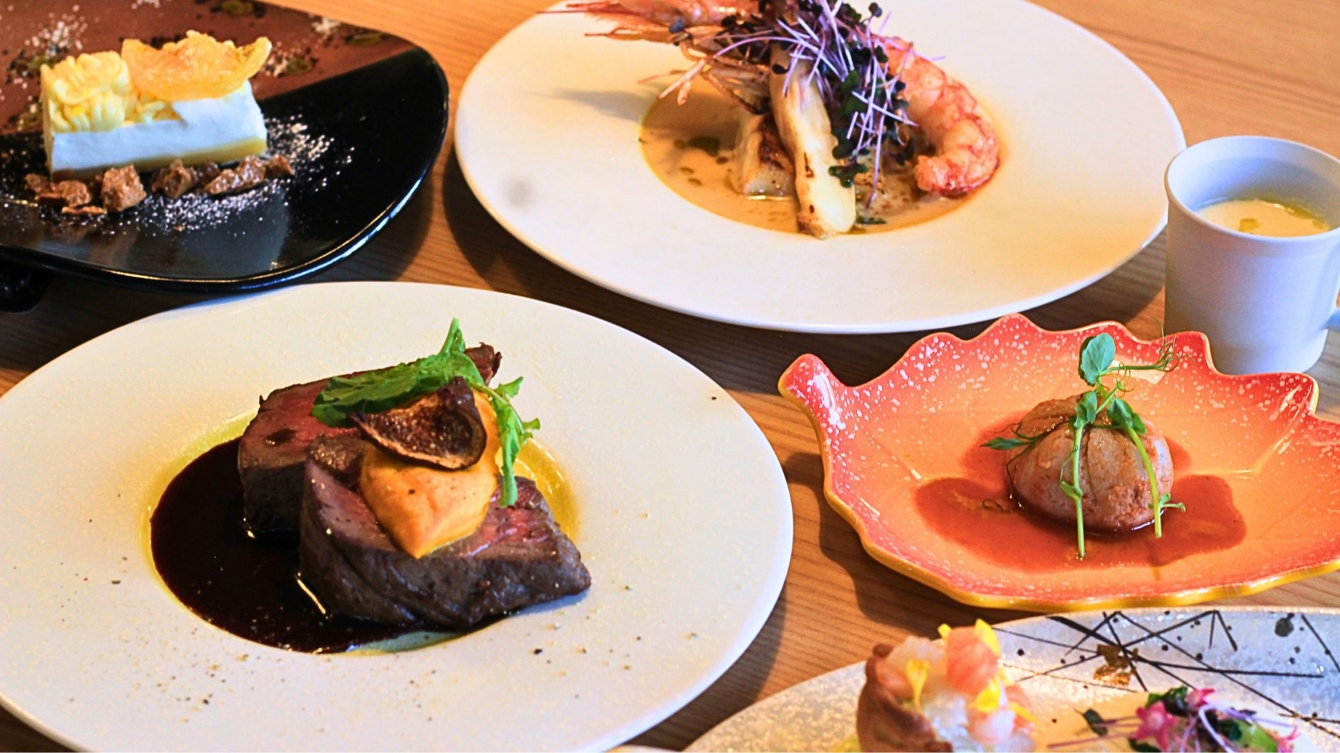 ＜二食付＞夜は佐賀牛＆旬の海鮮付『スタンダードフレンチ』＆とろ〜り温泉湯豆腐付朝食ビュッフェ