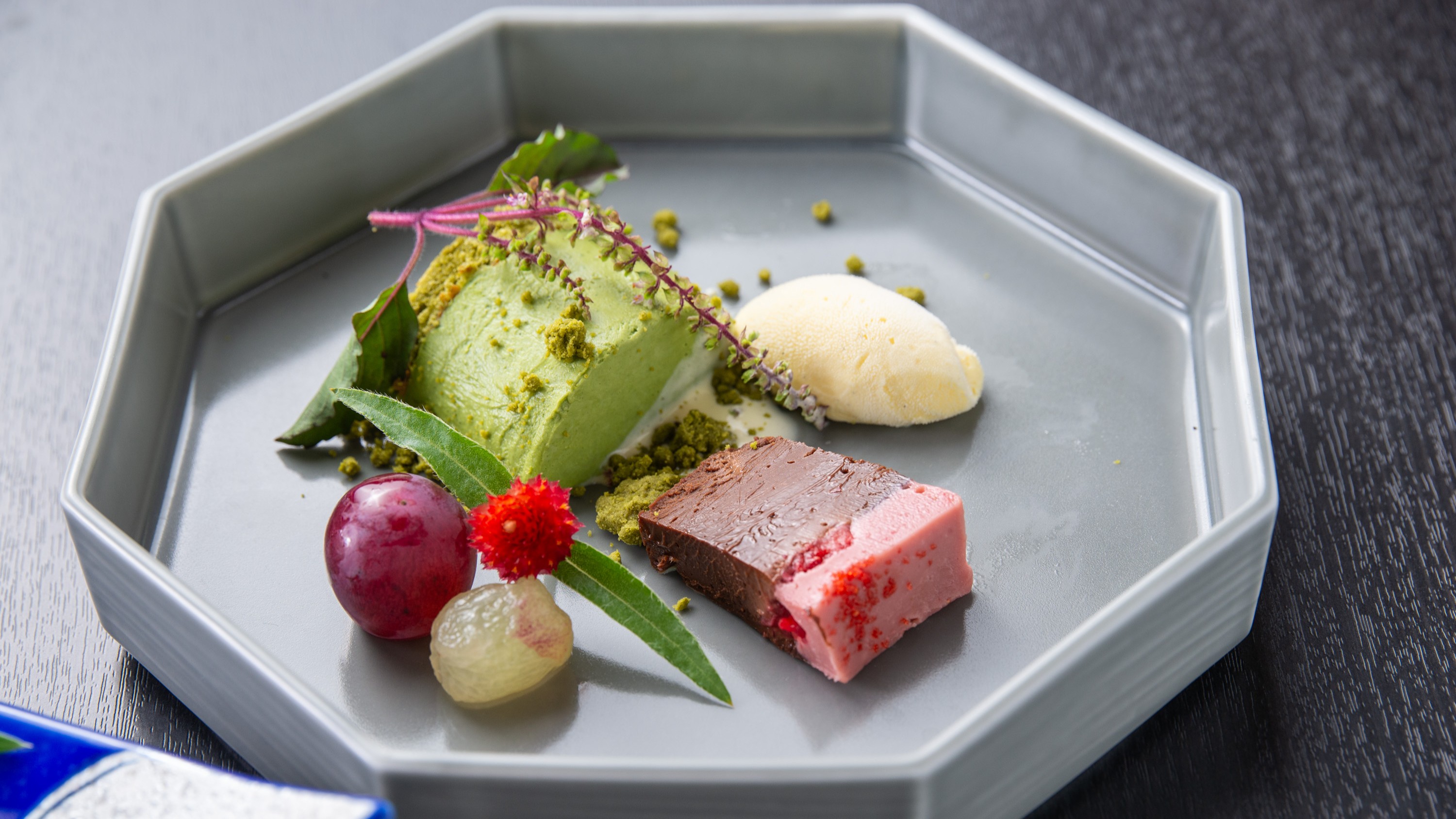 夜は豪華に『フレンチ懐石』♪献立の一例