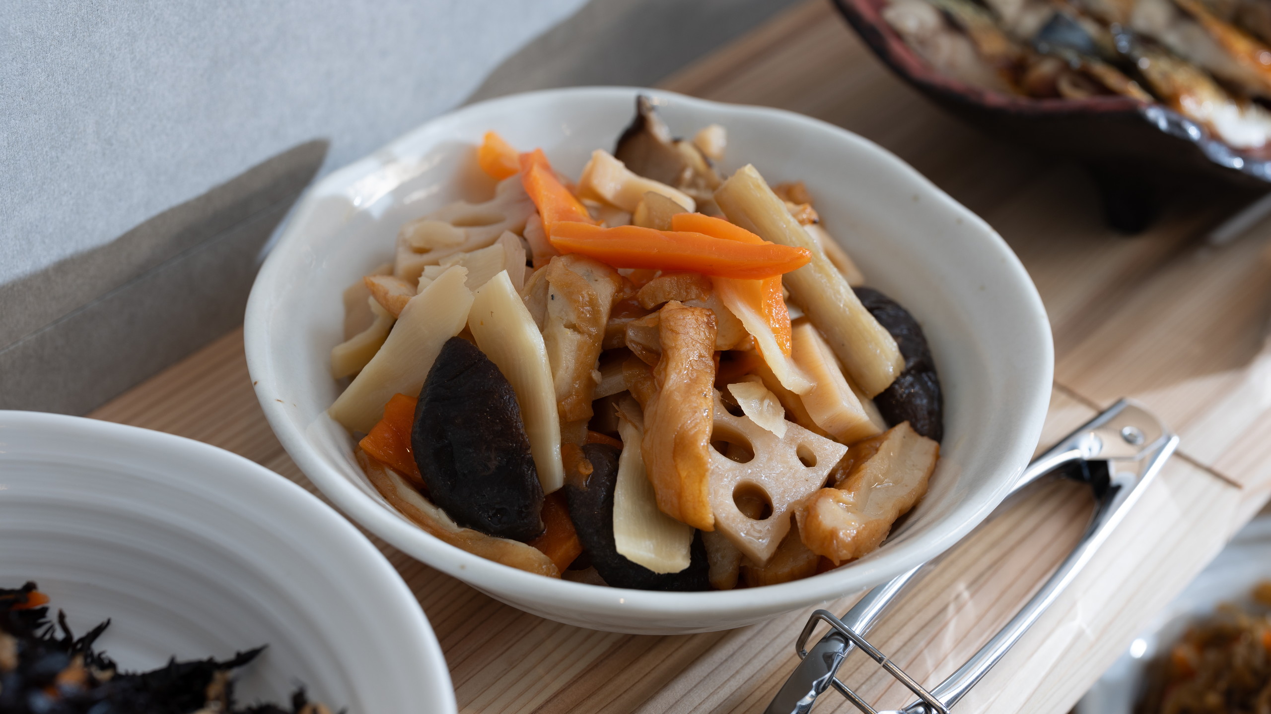 朝食バイキング　筑前煮