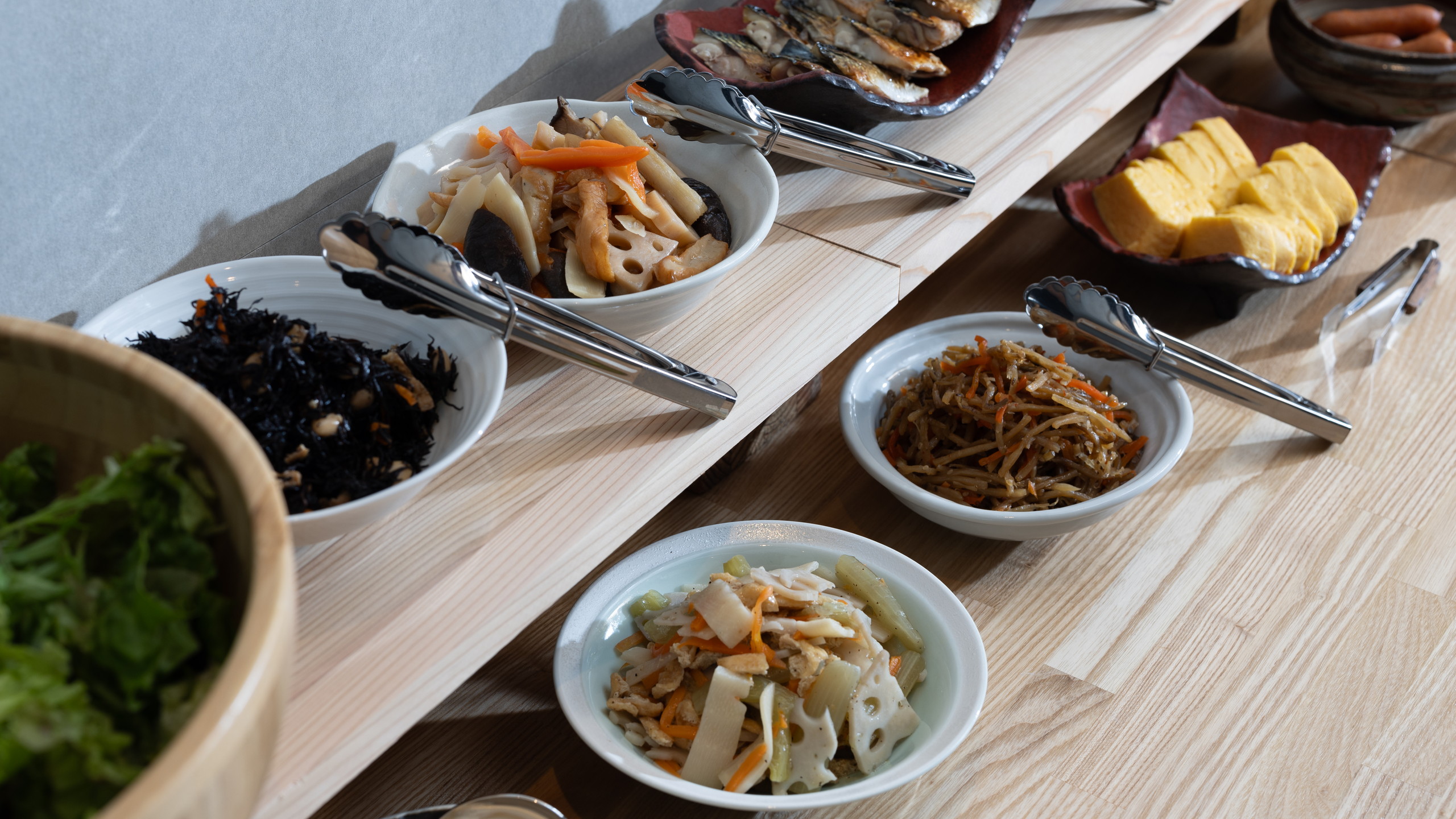 朝食バイキング