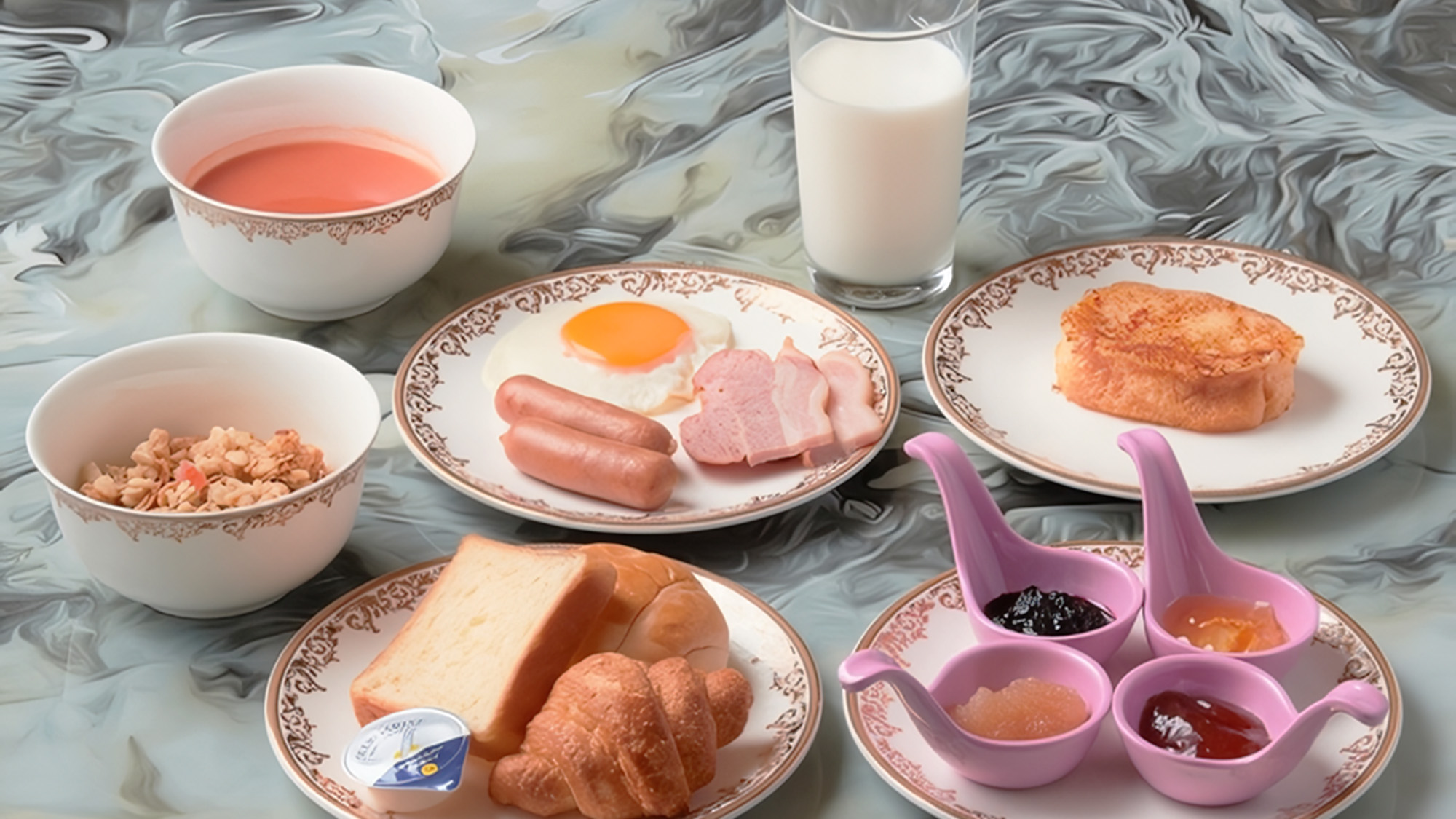 ■レストラン■朝食（イメージ）