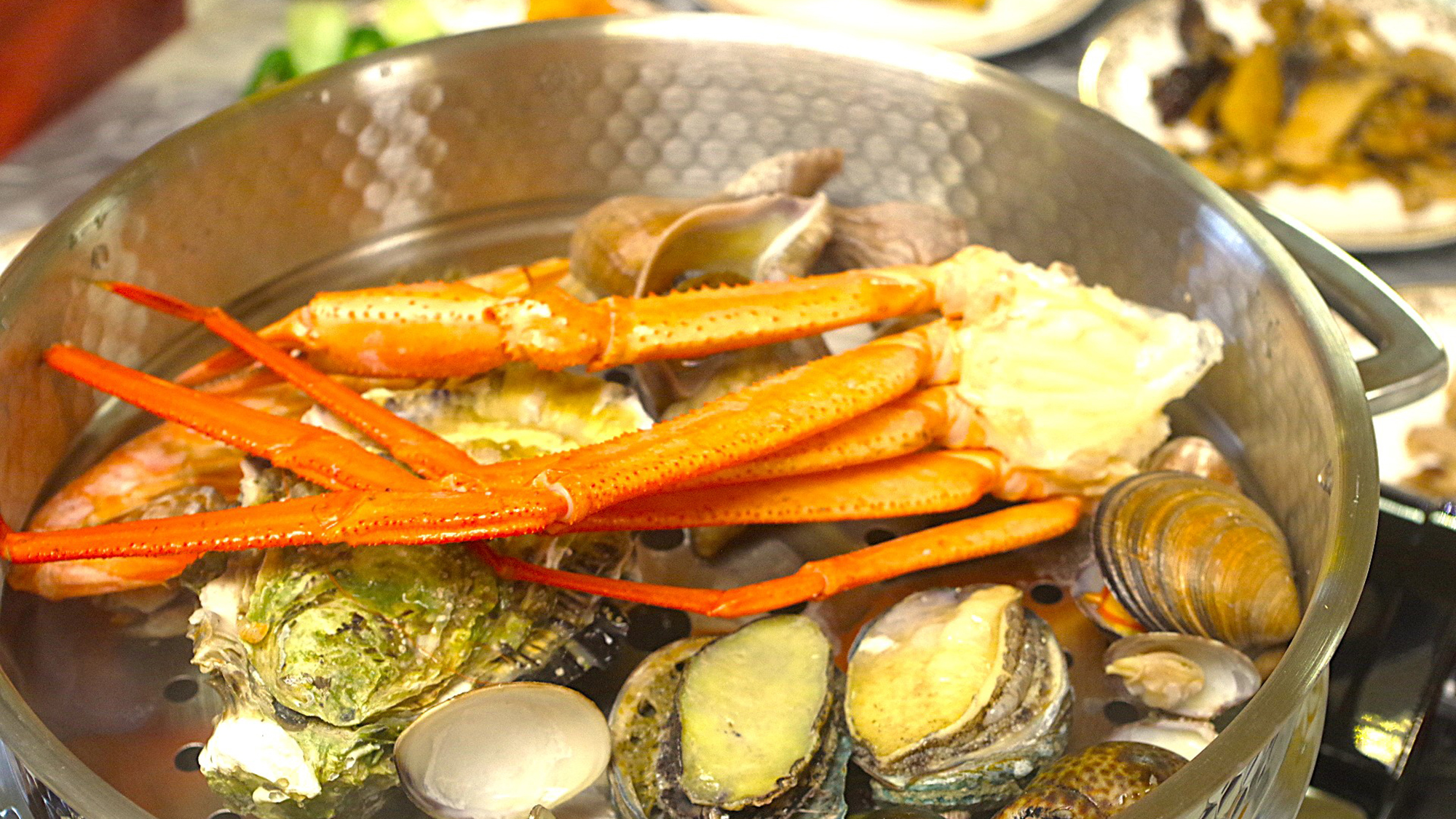 ◾️レストラン◾️新鮮な魚介類も豊富