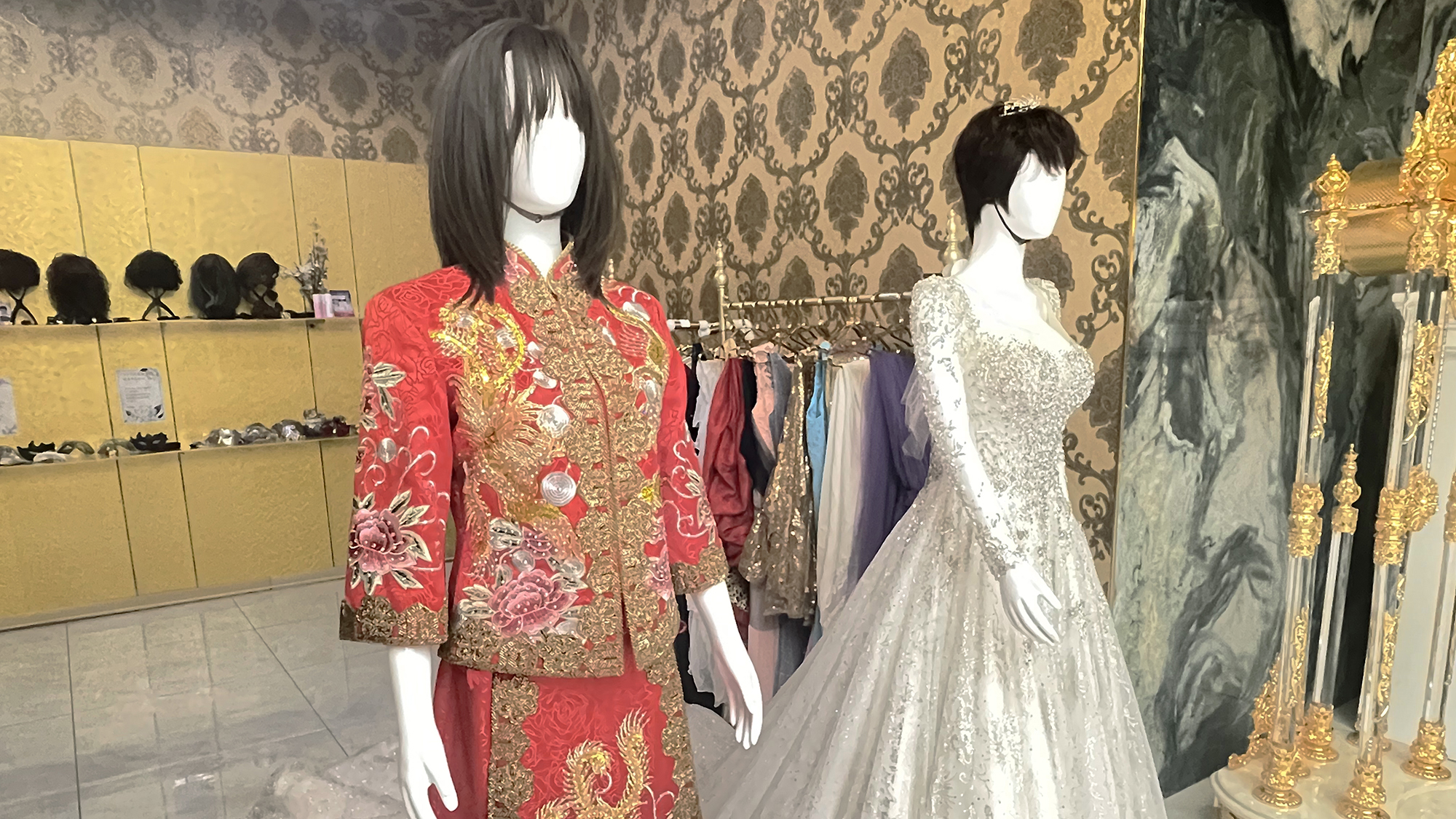 ◾️ロビー◾️ウィッグもあります