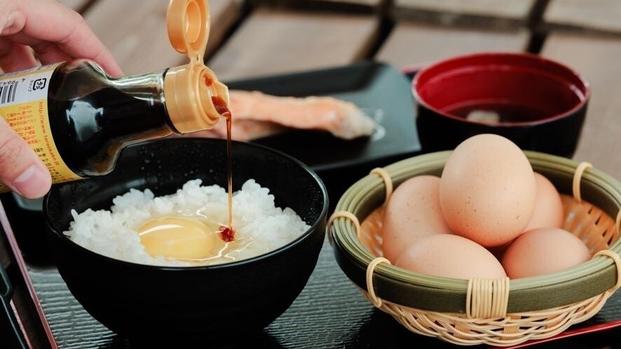 星空グランピング特製TKG