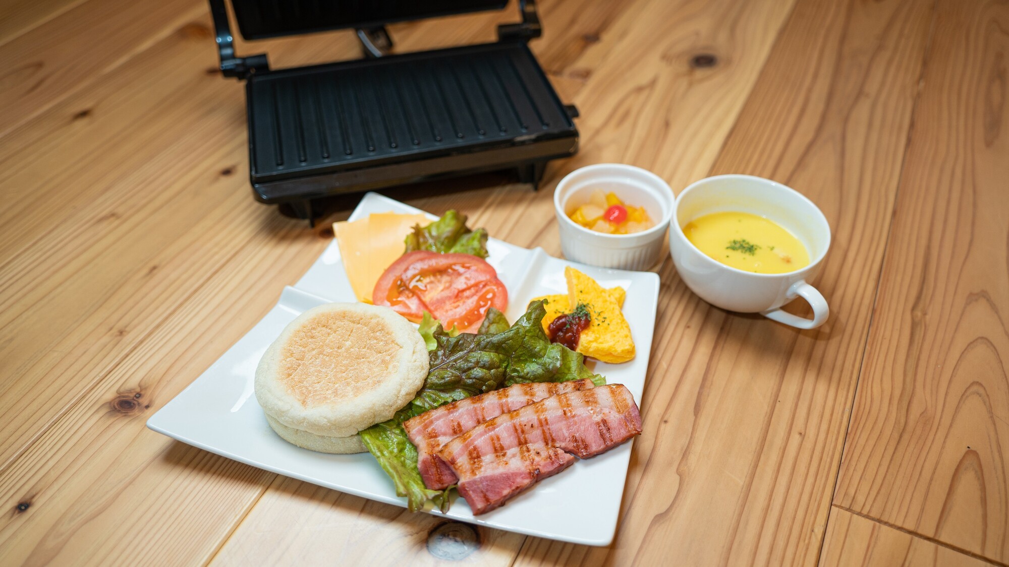 ボリューム満点パニーニ