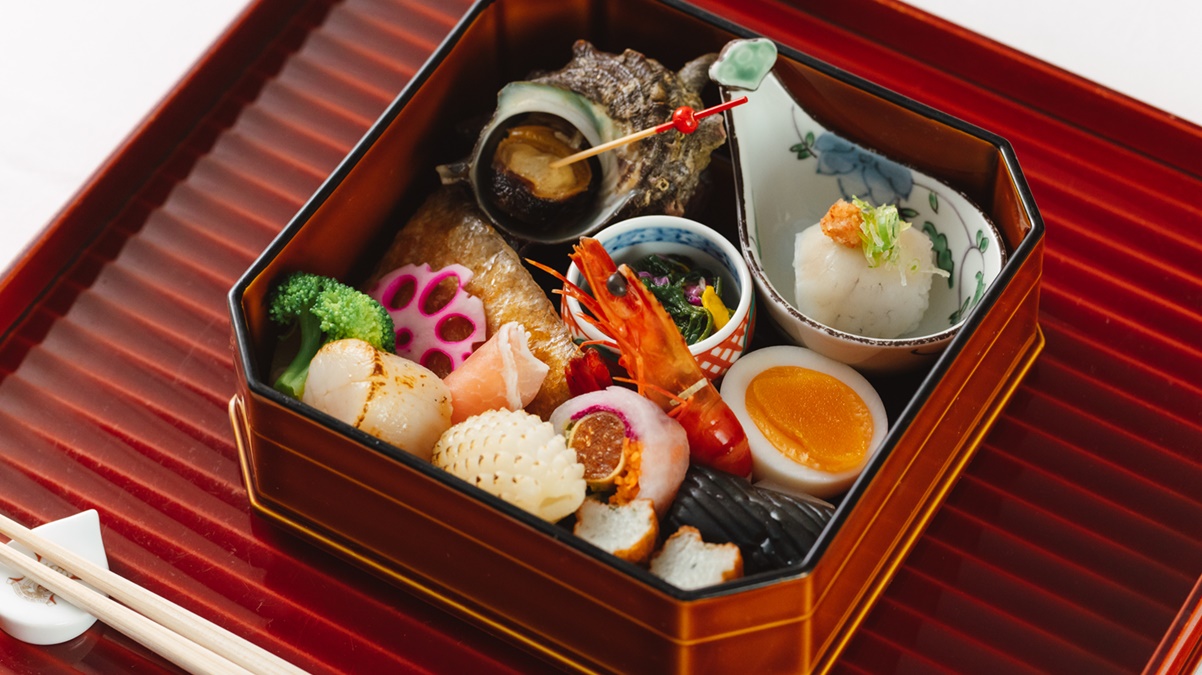 冬のお料理：重箱スタイル