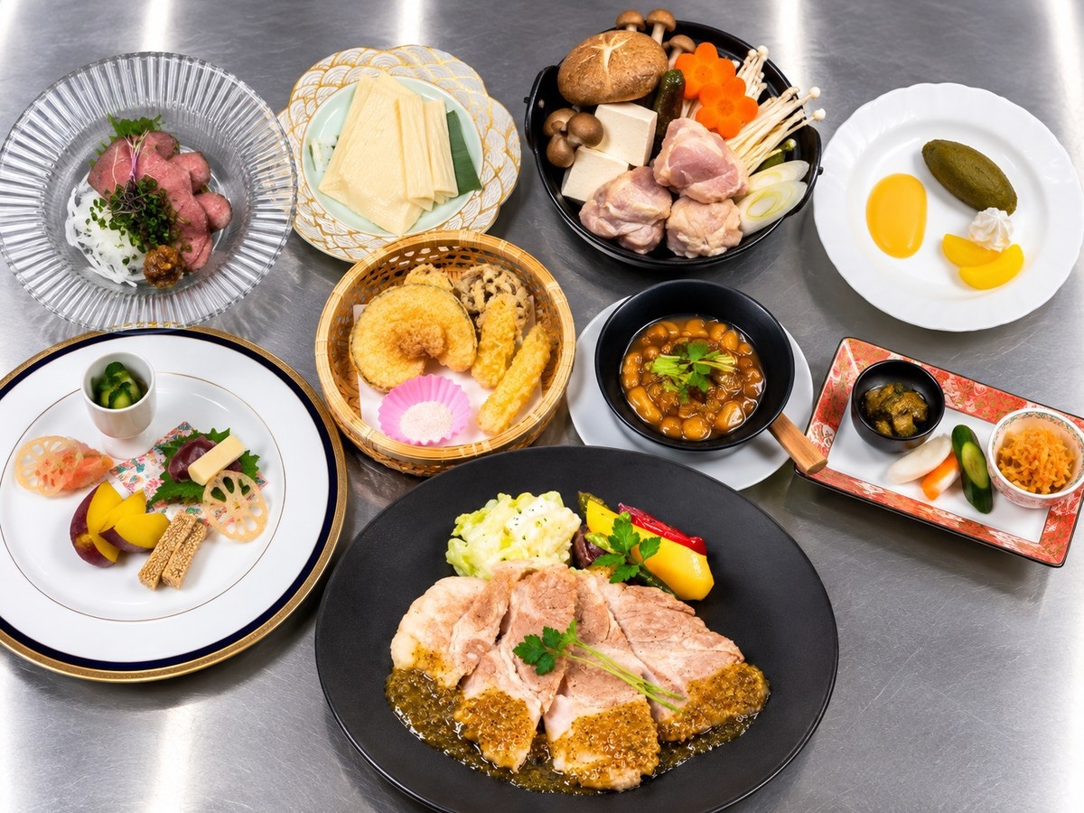 【当館自慢の銘柄豚】旨み溢れる「やまと豚」ステーキコース〜２食付き〜