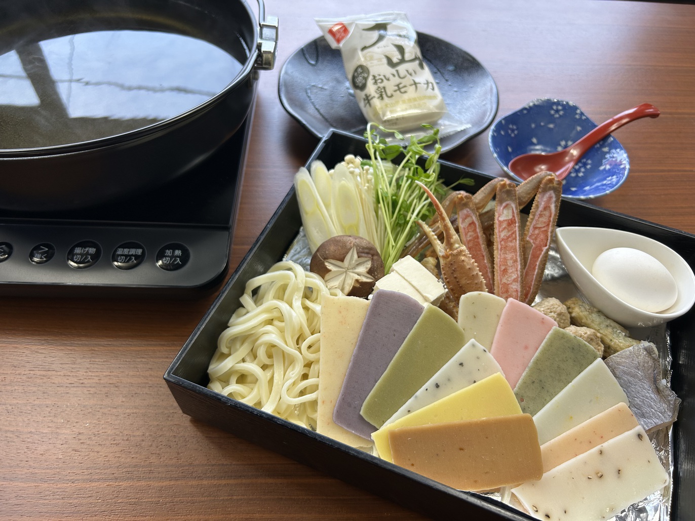 【夕食追加選択可】名物・餠しゃぶ＋蟹鍋セット【愛犬と過ごす山陰旅】ペットとゆっくり寛ぐ贅沢別荘 