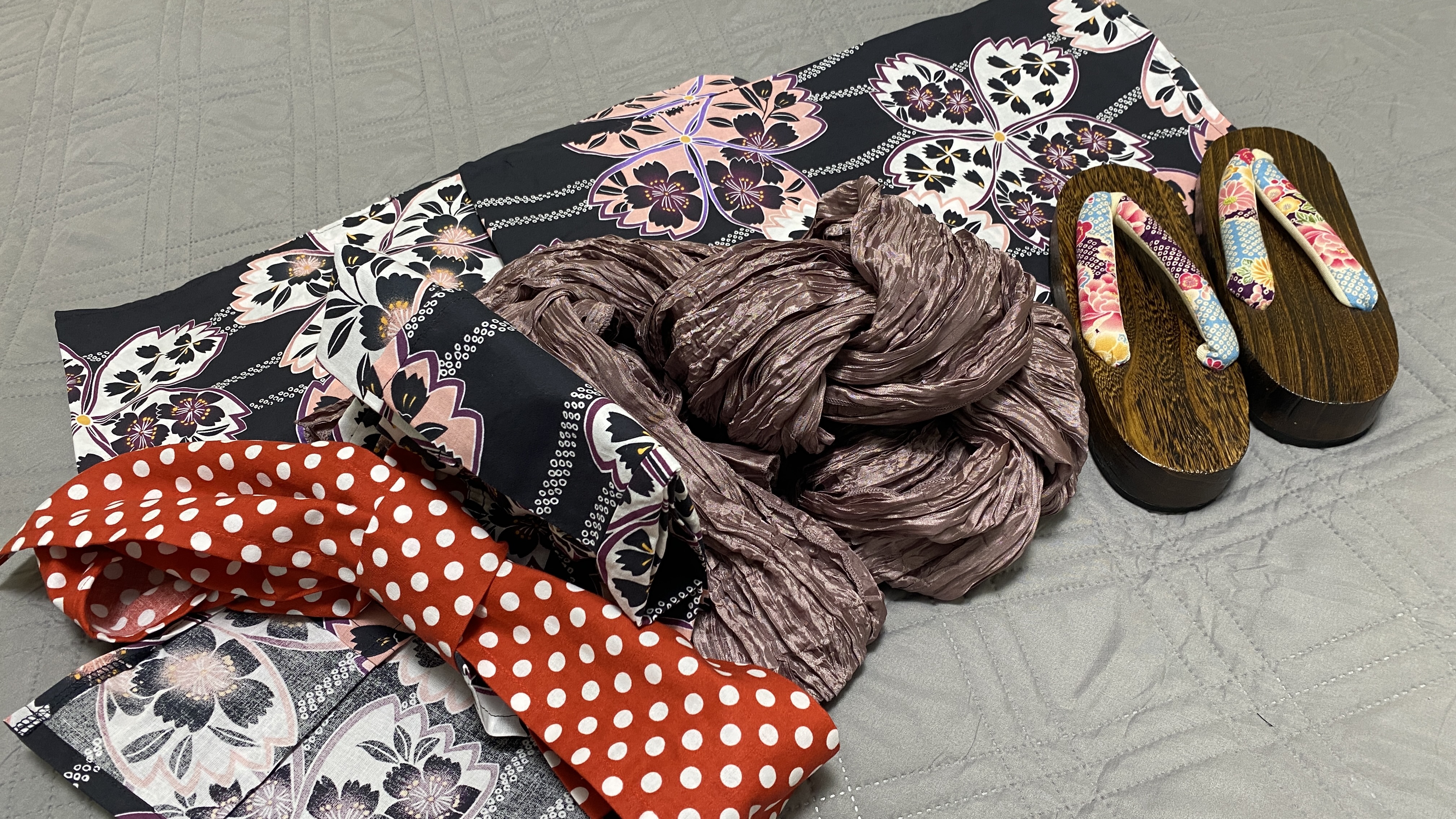 愛犬とペア浴衣サービス