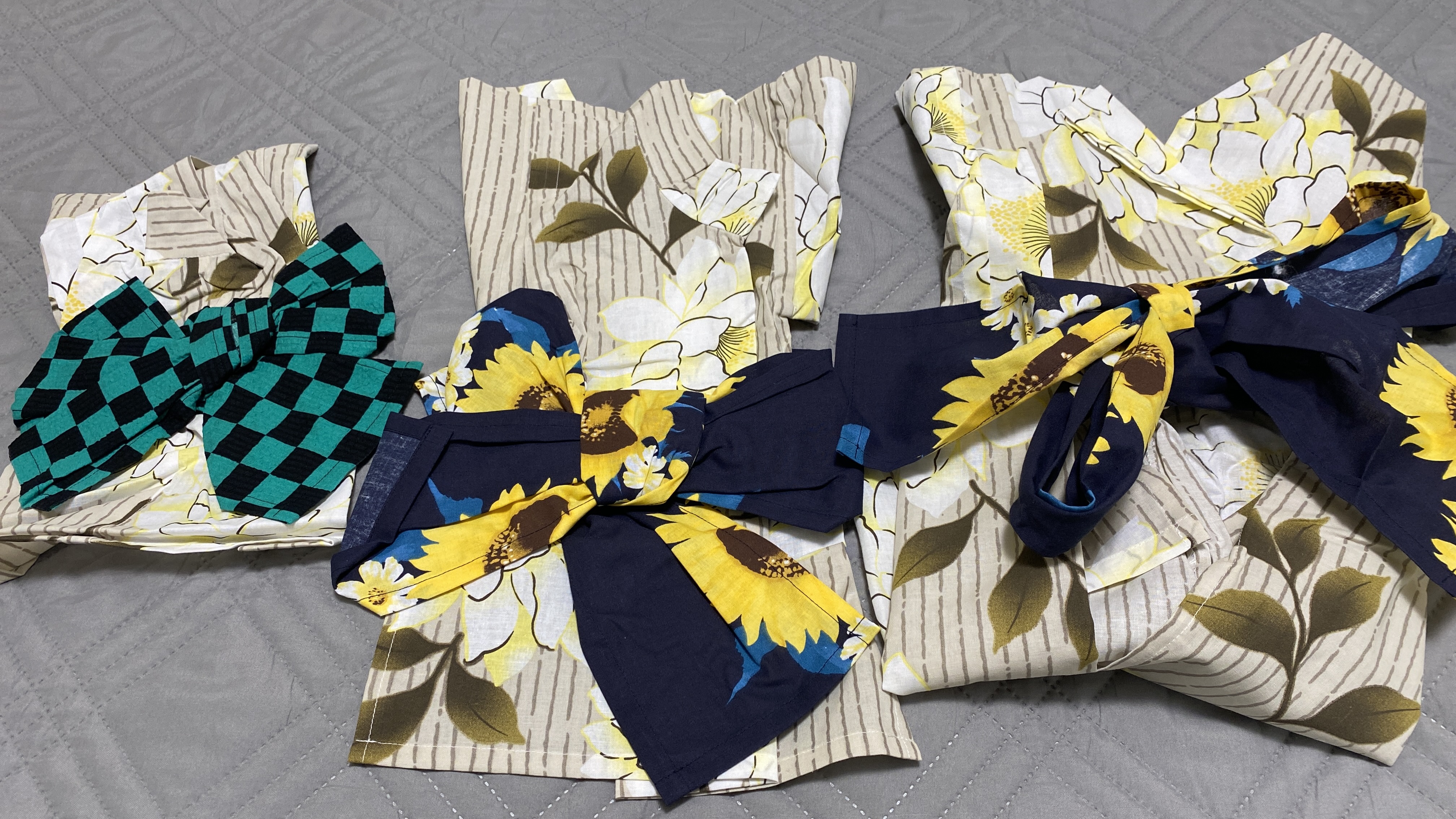 愛犬とペア浴衣サービス