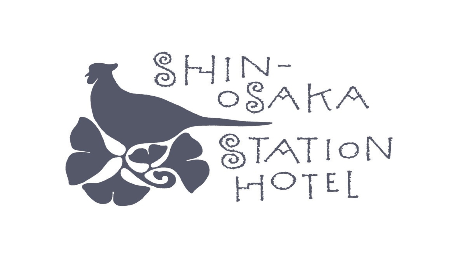 ホテルロゴ１◆大阪府のシンボル木「イチョウ」と「雉」