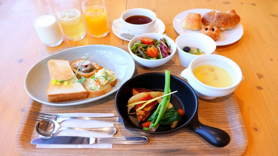 朝食イメージ◆無料の朝食を提供しています