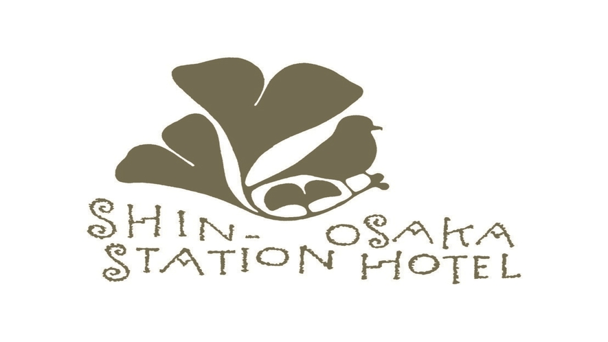 ホテルロゴ２◆大阪府のシンボル木と鳥「イチョウ」と「もず」