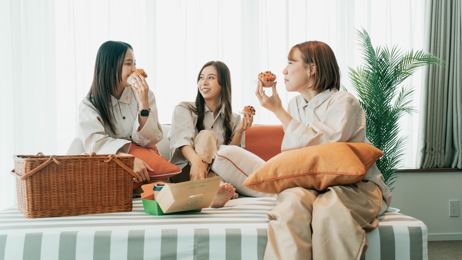 【楽パック★特典付】レイトチェックアウト12時＆“Picnic Breakfast”付き