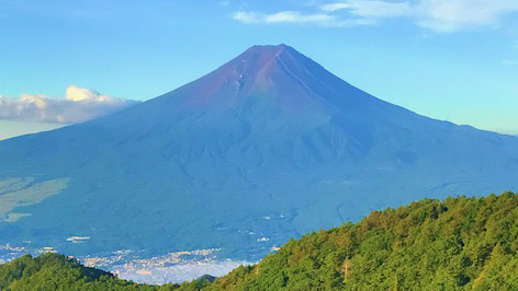 夏の富士山