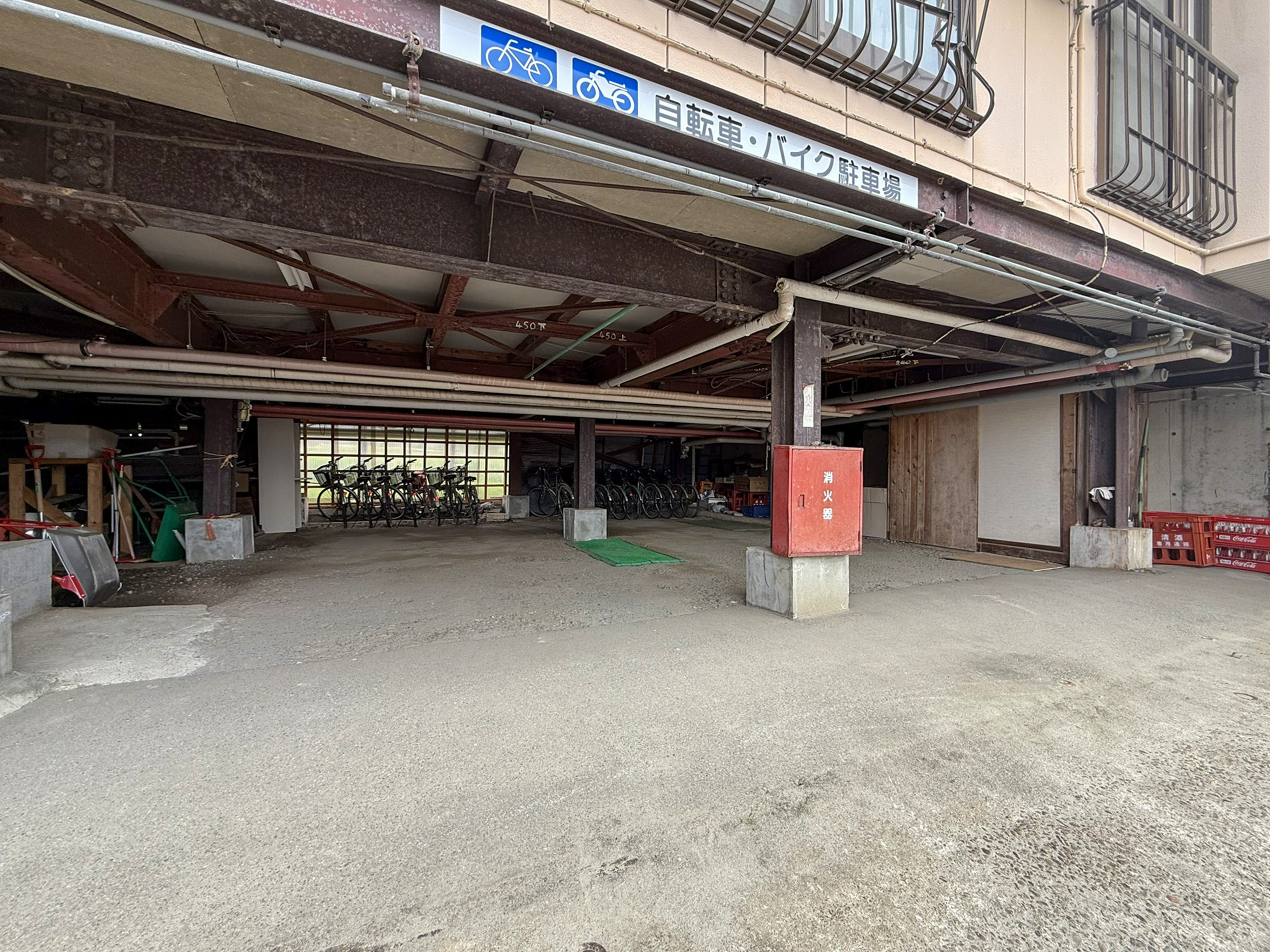 #駐輪場　ツーリングやサイクリング旅にもおすすめです