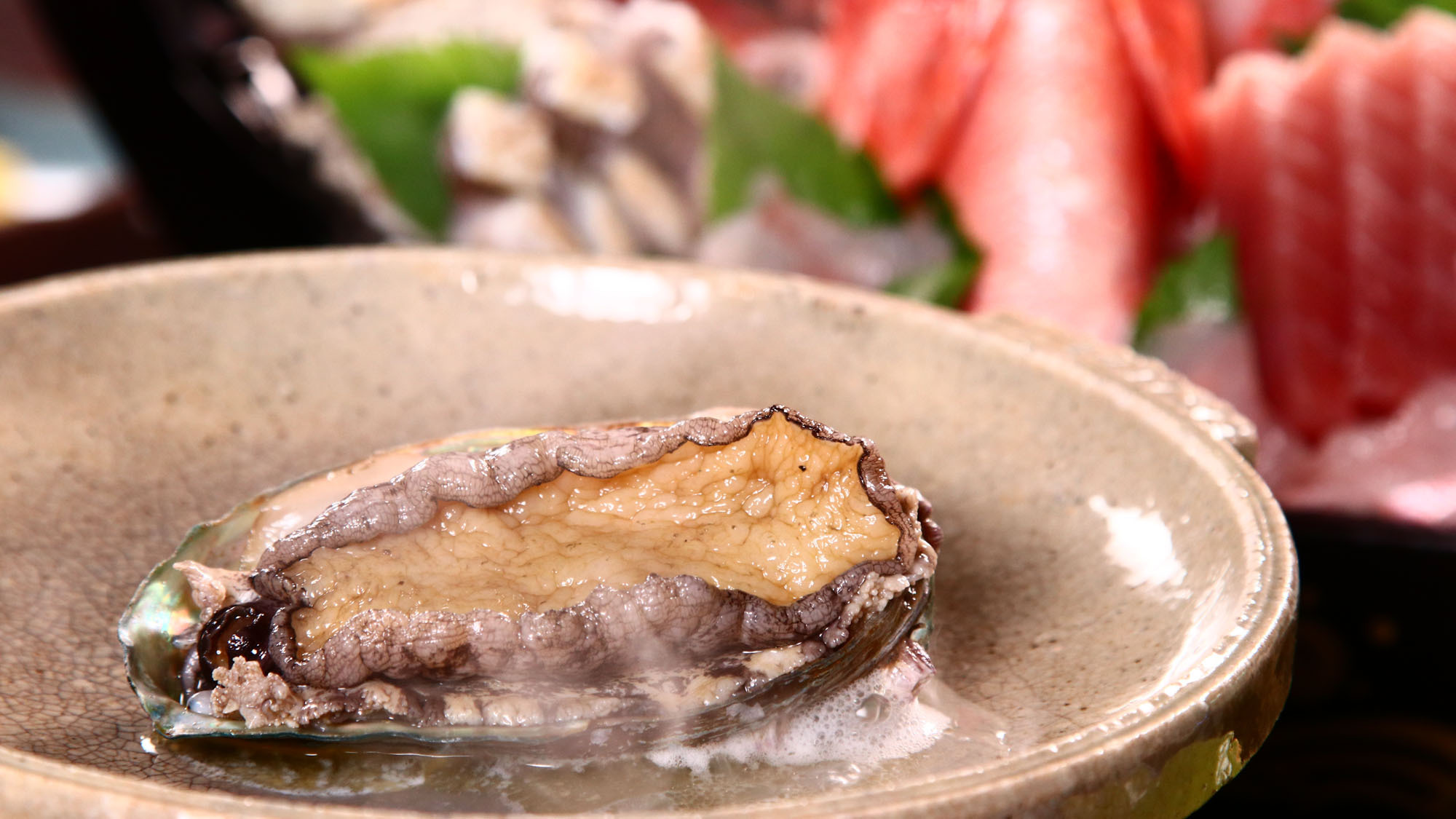 【 舟盛り×鮑踊り焼き 】海の恵みを堪能◆磯の香コース