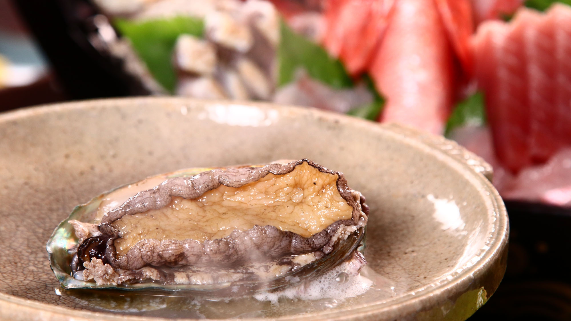 【 舟盛り×鮑踊り焼き 】海の恵みを堪能◆磯の香コース