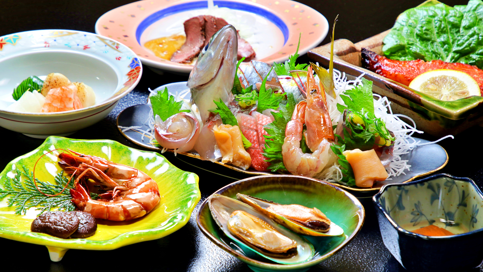 一人旅スタンダード料理一例