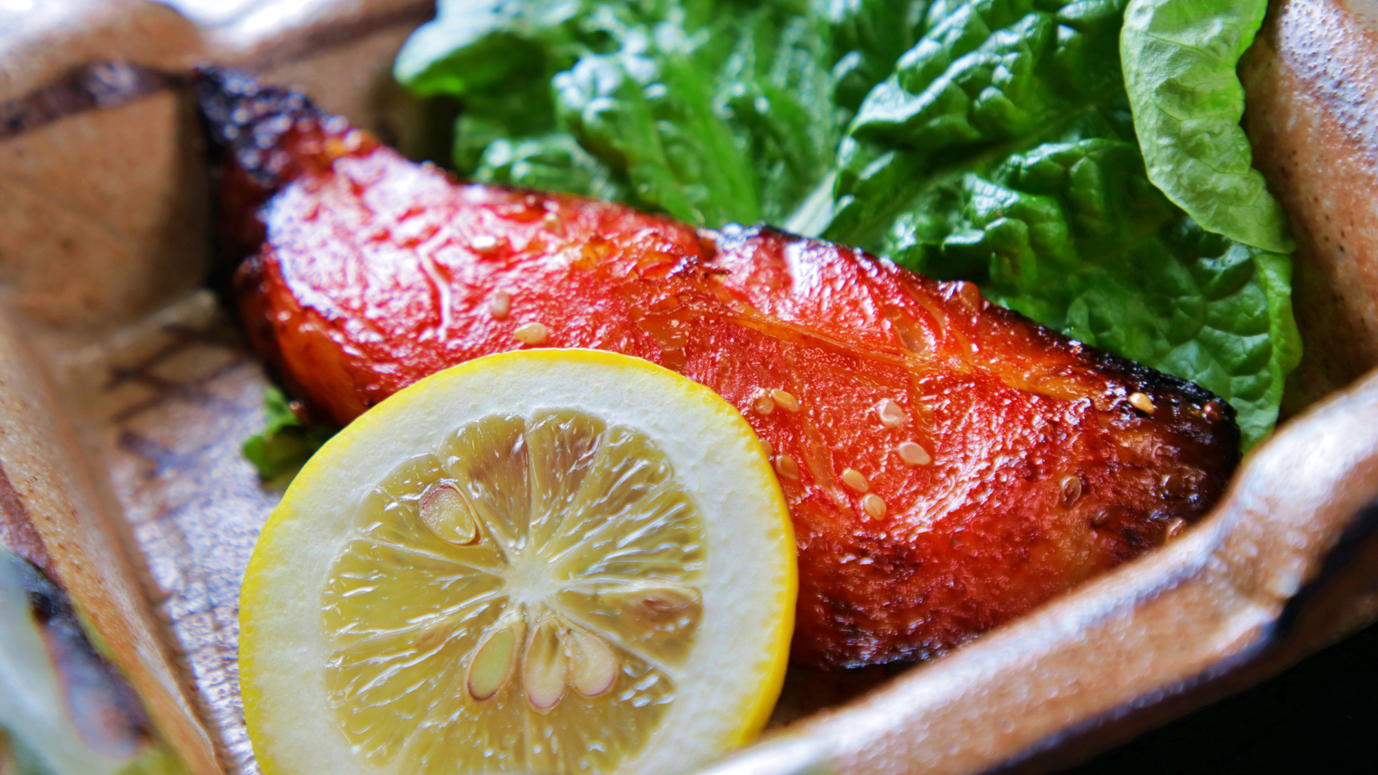 料理一例　焼魚