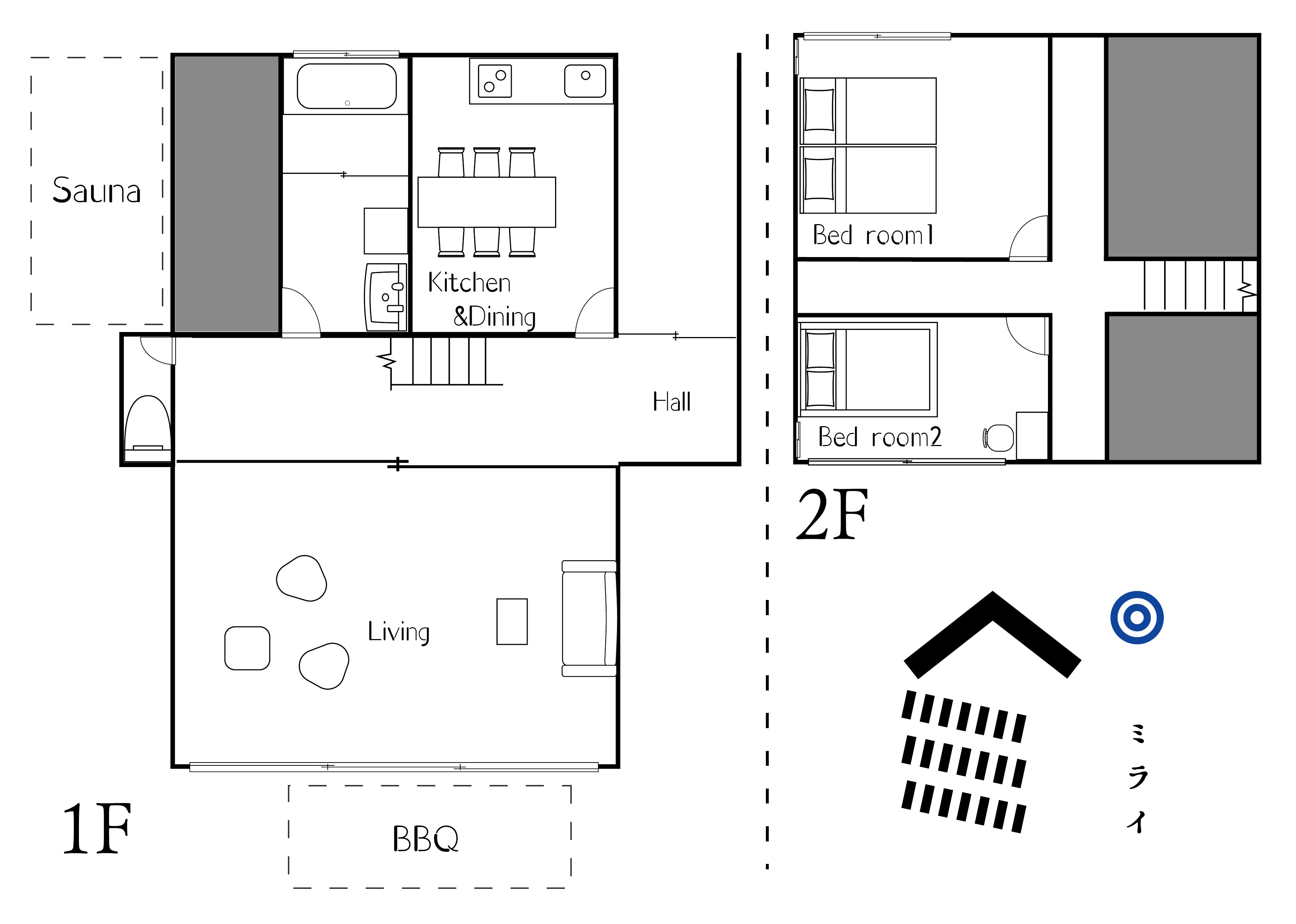 【ミライ棟】間取り図