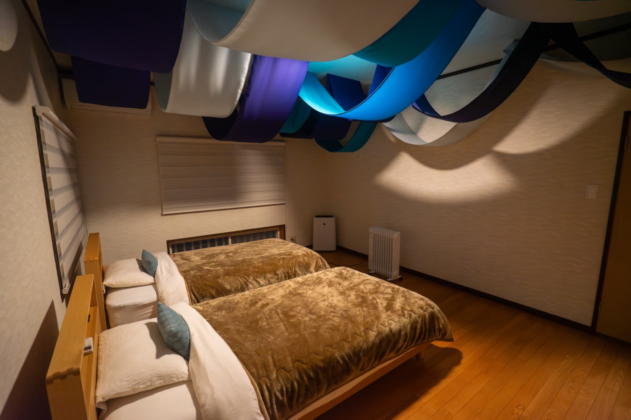 ミライ　ベッドルーム冬