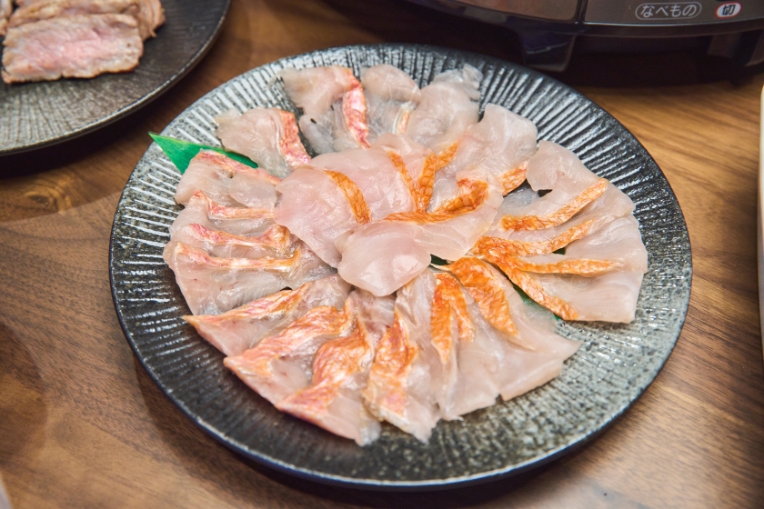 【食材付プラン】 こだわりしゃぶしゃぶオールスターの夕食＆朝食付き （２食付）