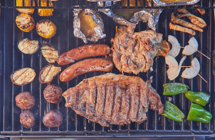 【食材付プラン】 こだわりBBQオールスターの夕食＆朝食付き （２食付）