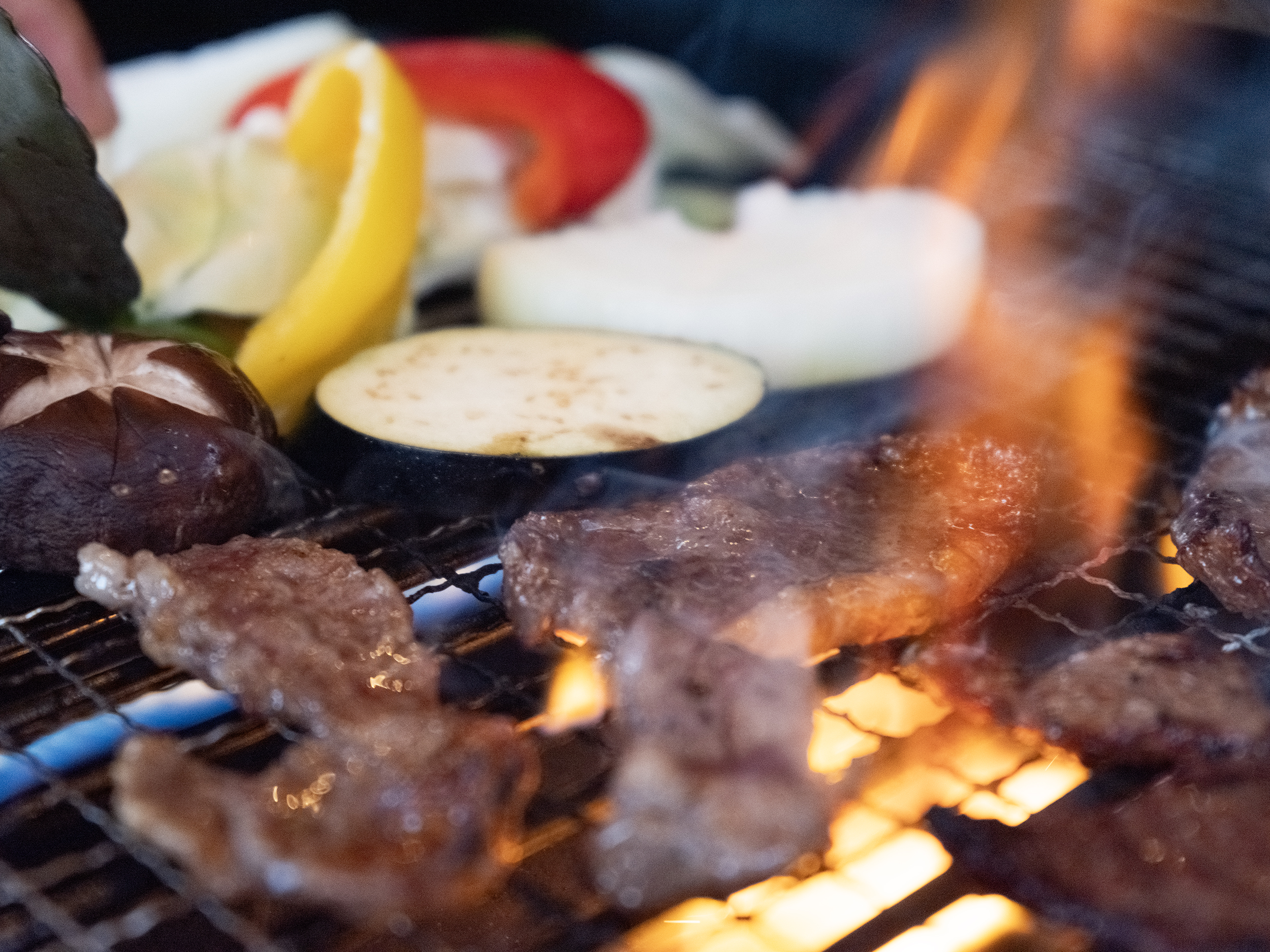 夕食BBQイメージ