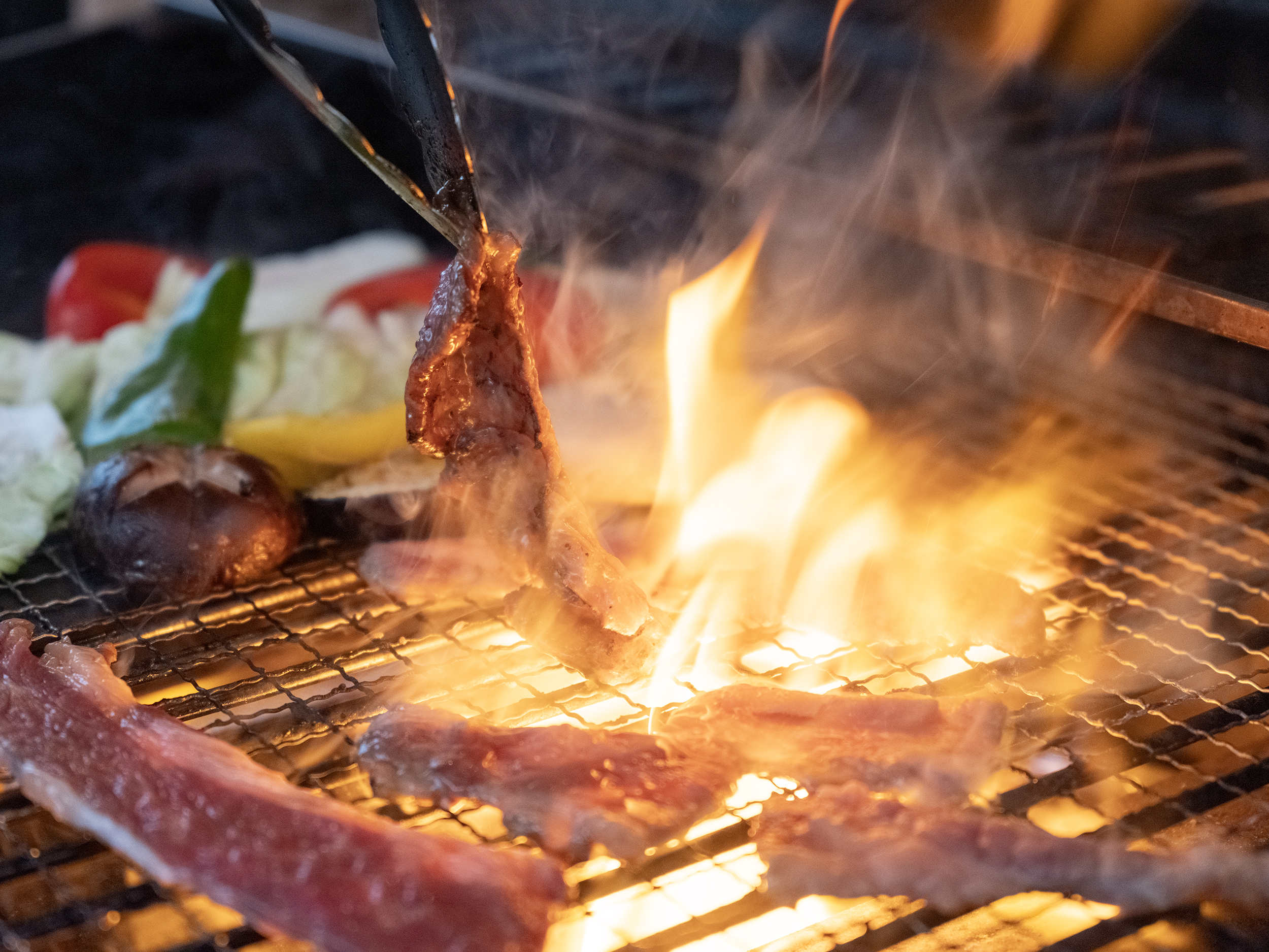 夕食BBQイメージ