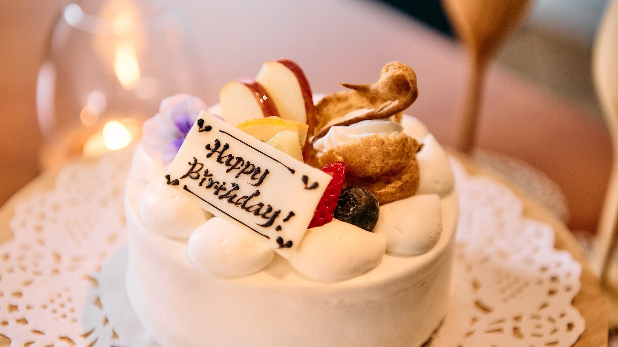 アニバーサリー【2食付】大切な日の想い出作りをお手伝い≪ケーキ・部屋装飾≫　夕朝食付きプラン