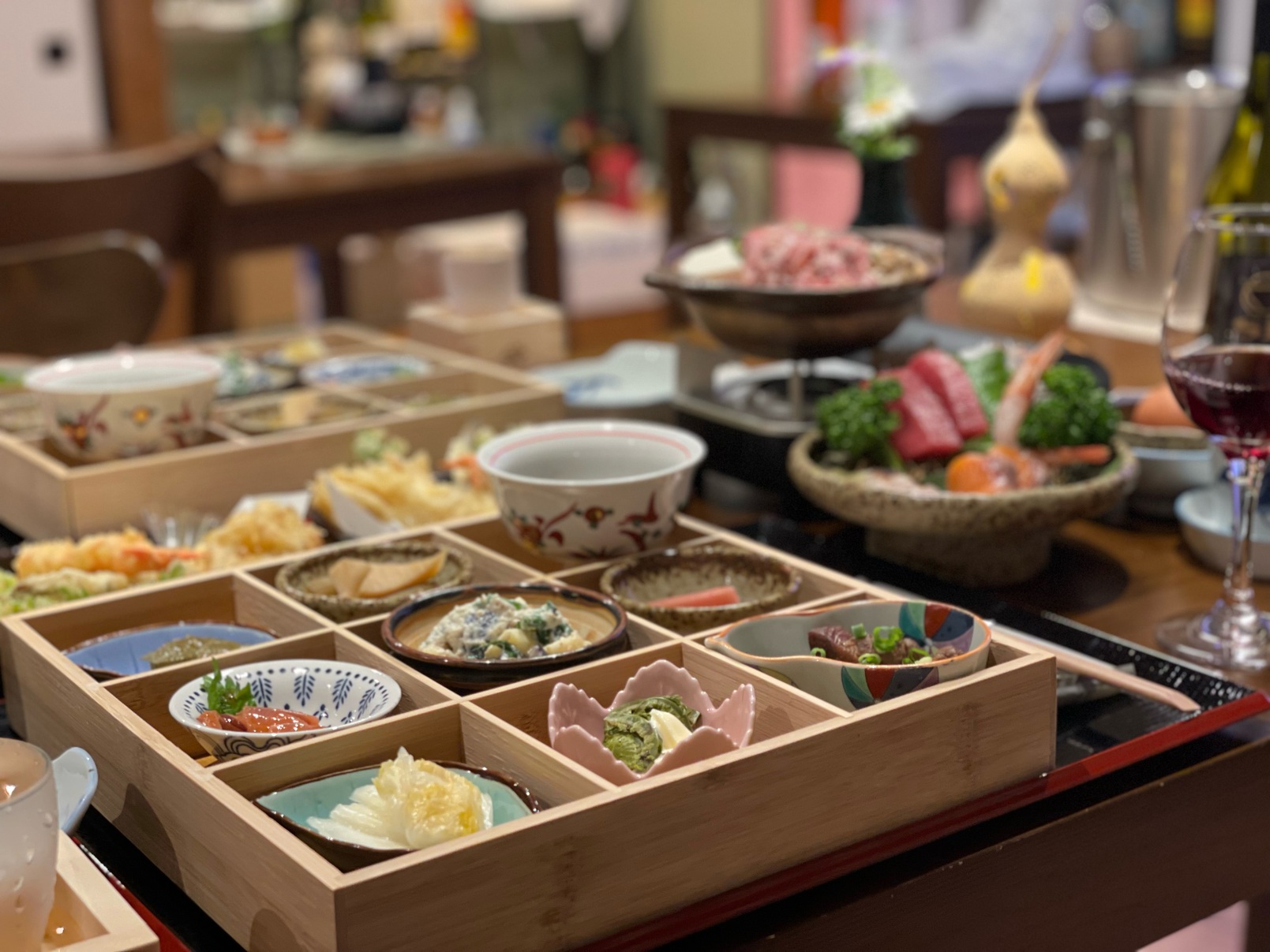 吾妻糸魚川山海会席プラン12品以上