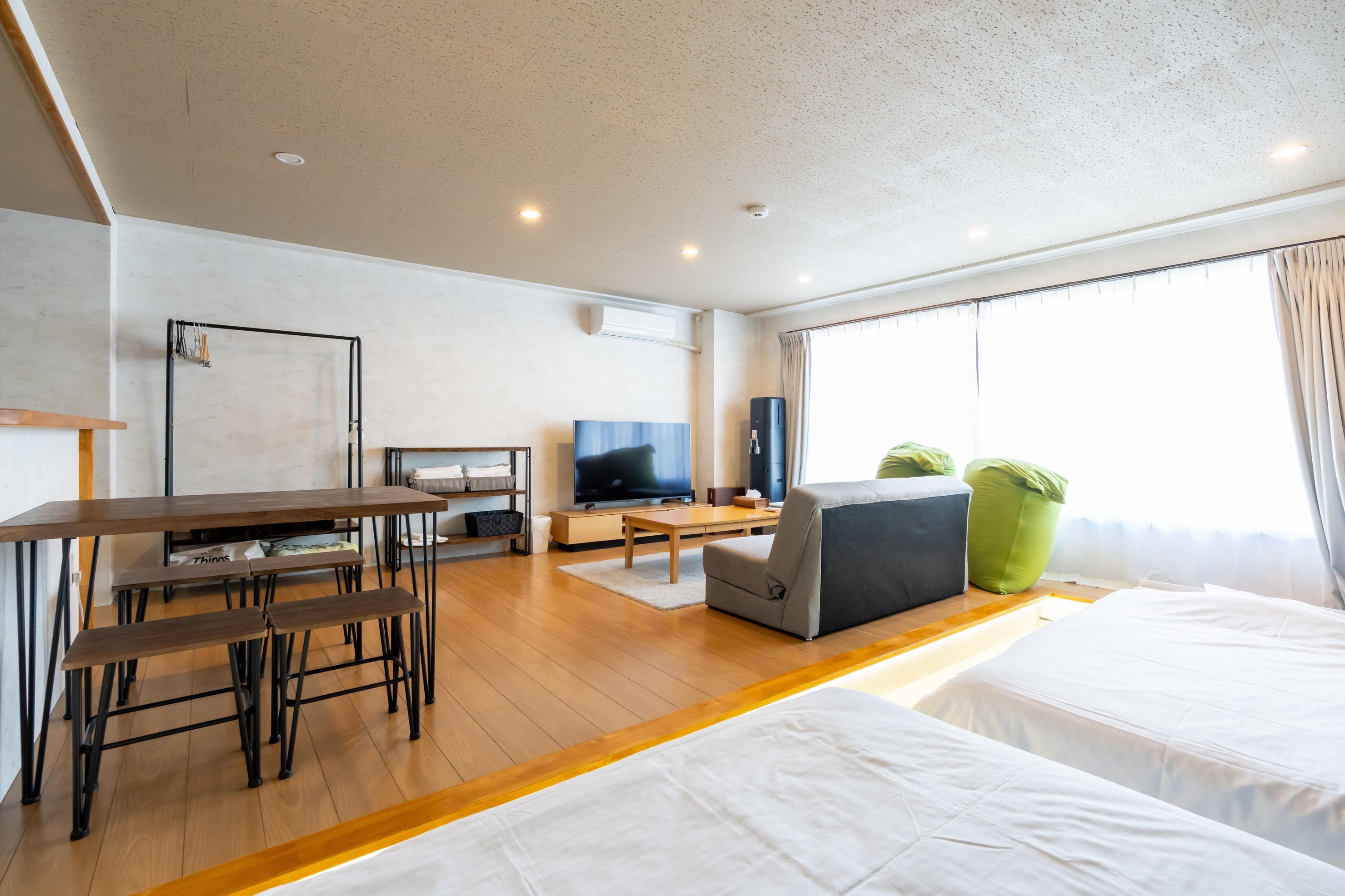 【無料レンタカー付きプラン】アパートメント五島 Apartment Goto。福江中心部！40平米