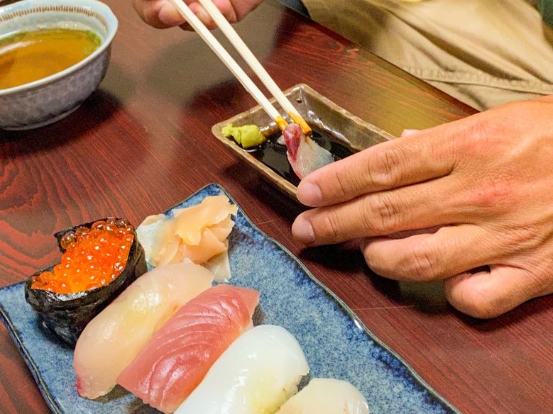 【五島の寿司と干物を味わう夕食】寿司＆干物　満足プラン
