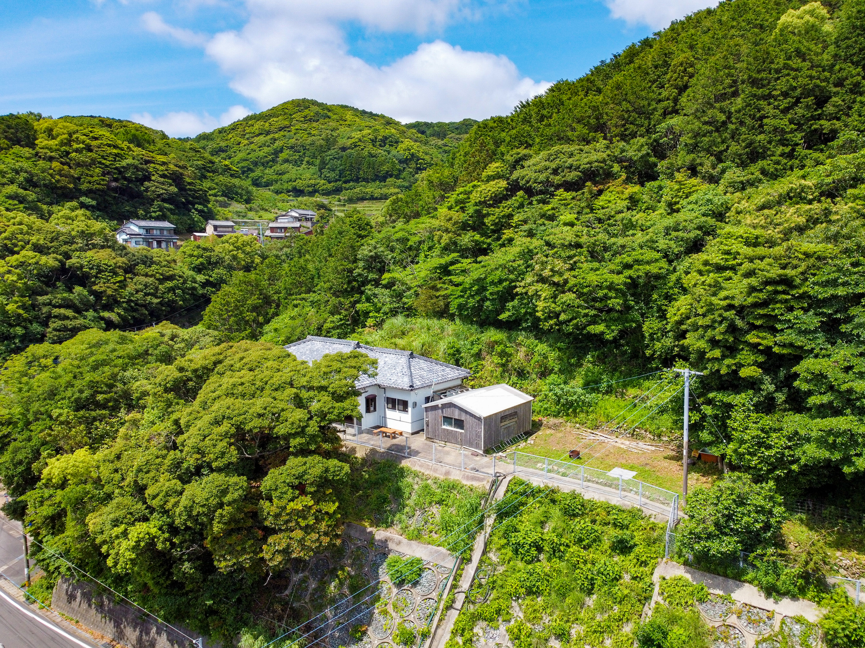 よらんかなの上空からの景色